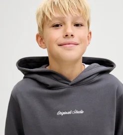 Hættetrøjer*Jack & Jones Hættetrøje - Sweat - JorNorrebro - Asphalt