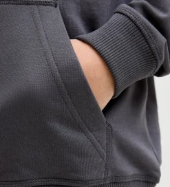 Hættetrøjer*Jack & Jones Hættetrøje - Sweat - JorNorrebro - Asphalt