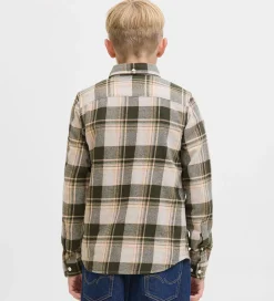 Børn Jack & Jones Skjorte - JprBlubrook - Peat m. Tern