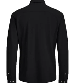 Skjorter*Jack & Jones Skjorte - Piqué - JprBlublake - Black