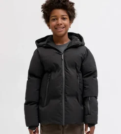 Børn Jack & Jones Vinterjakke - JcoFusion - Sort