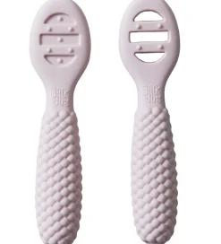 Børn Jack o Juno Babyskeer - Silikone - 2-pak - Bubble - Light Pink