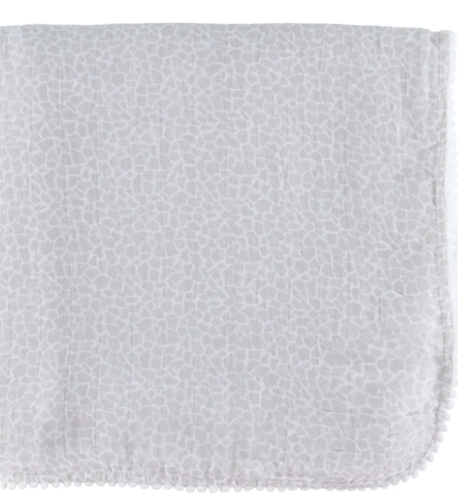 Jack o Juno Babysvøb - 120x120 cm - 2-pak - Pom Pom - Pearl/Gira