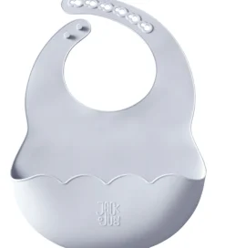 Hagesmække*Jack o Juno Hagesmæk - Silikone - Poppy - Glacier Grey