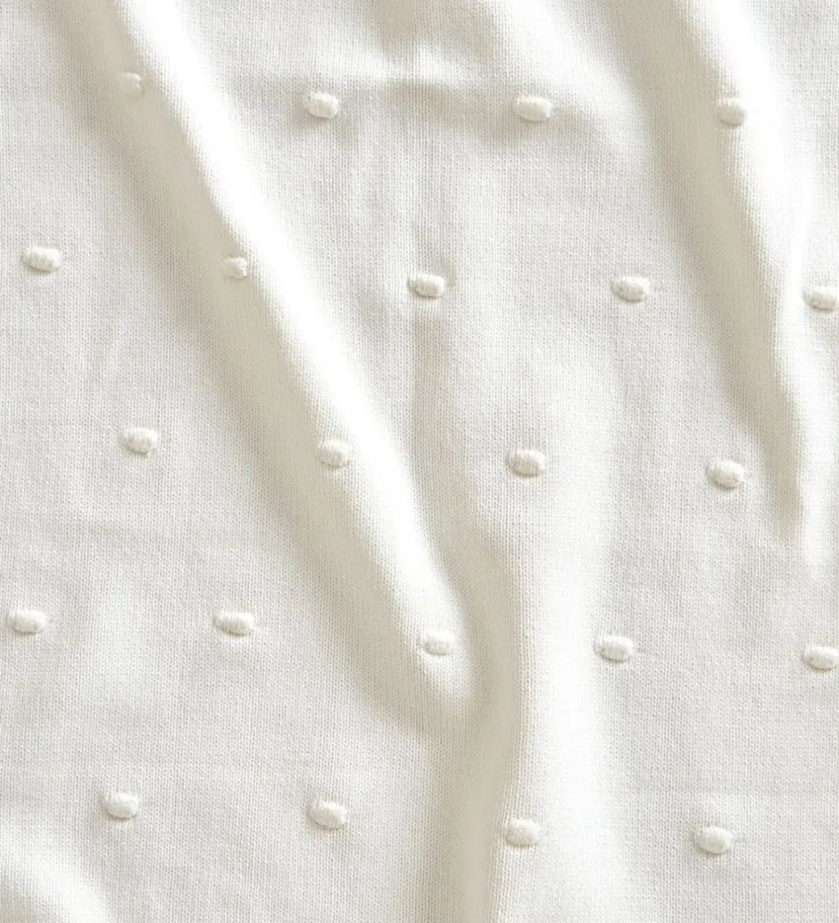 Tæpper|Børneværelset*Jack o Juno Tæppe - 80x100 cm - Strik - Bubble - Pearl