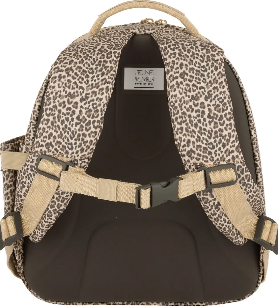 Børnehavetasker*Jeune Premier Børnehavetaske - Ralphie - 10L - Leopard Cherry