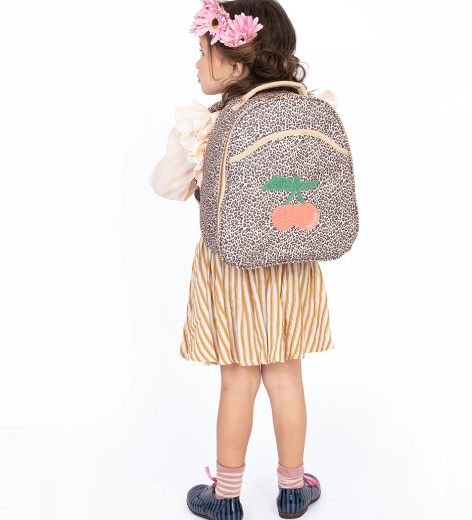 Børnehavetasker*Jeune Premier Børnehavetaske - Ralphie - 10L - Leopard Cherry