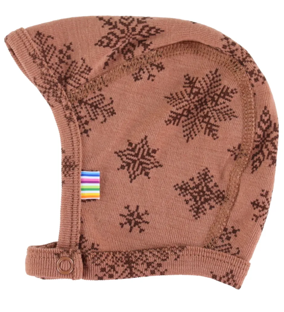 Babyhjelme*Joha Babyhjelm - Uld - Rust frv.