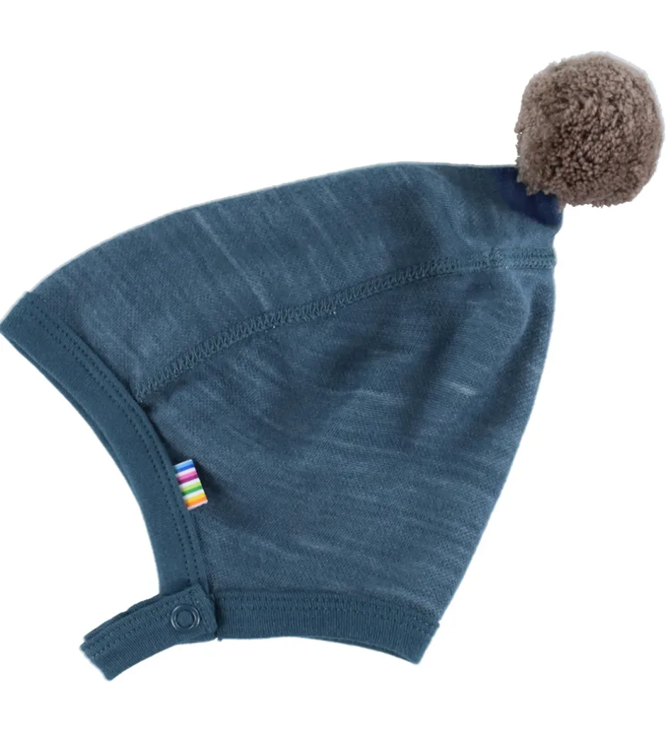 Babyhjelme*Joha Babyhjelm - Uld/Bambus - Dark Denim