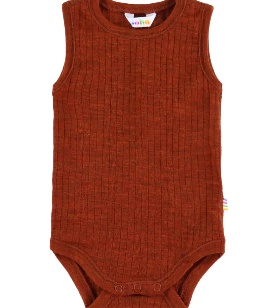 Bodyer|Uld*Joha Body u/æ - Uld - Rib - Rust
