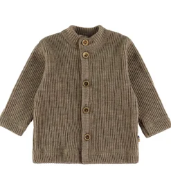 Børn Joha Cardigan - Strik - Uld - Beige Meleret
