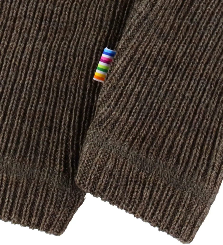 Børn Joha Leggings - Strik - Uld - Brun Meleret