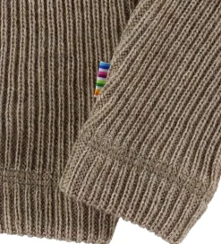 Børn Joha Leggings - Strik - Uld - Beige Meleret