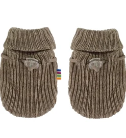 Børn Joha Luffer - Uld - Strik - Beige Meleret