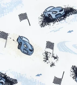 Undertøj|Drengetøj*Joha Undertrøje - Viskose/ Bambus - Off White m. Print