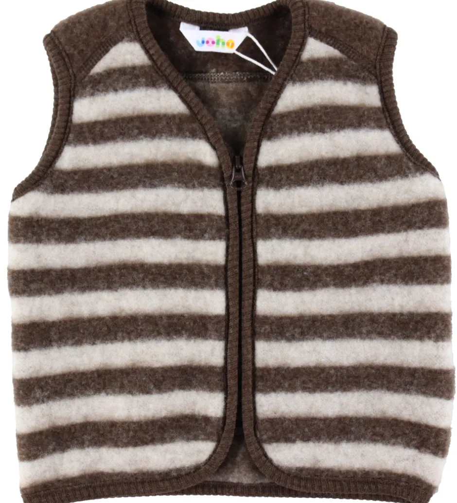 Veste*Joha Vest - Uld - Brun