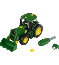 Traktorer*John Deere Traktor m. Frontlæsser