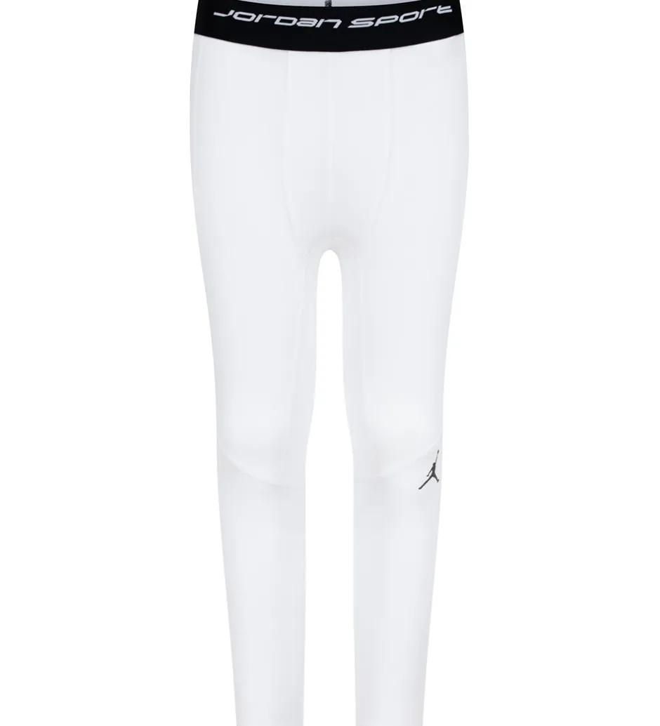 Træningsbukser|Gymnastiktøj*Jordan Leggings - Compression Bottom - Hvid