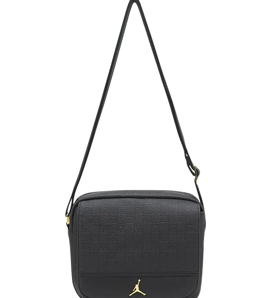 Jordan Skuldertaske - Monogram Mini - Sort/Guld