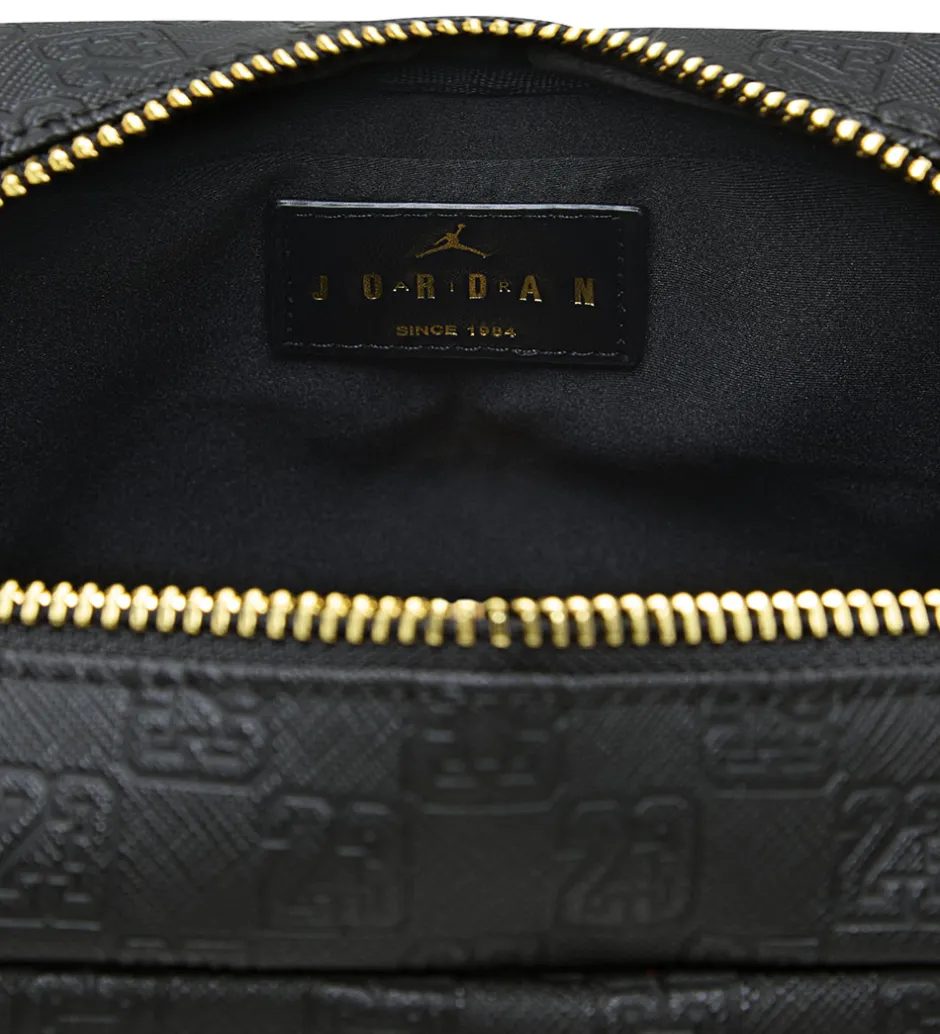 Jordan Skuldertaske - Monogram Mini - Sort/Guld