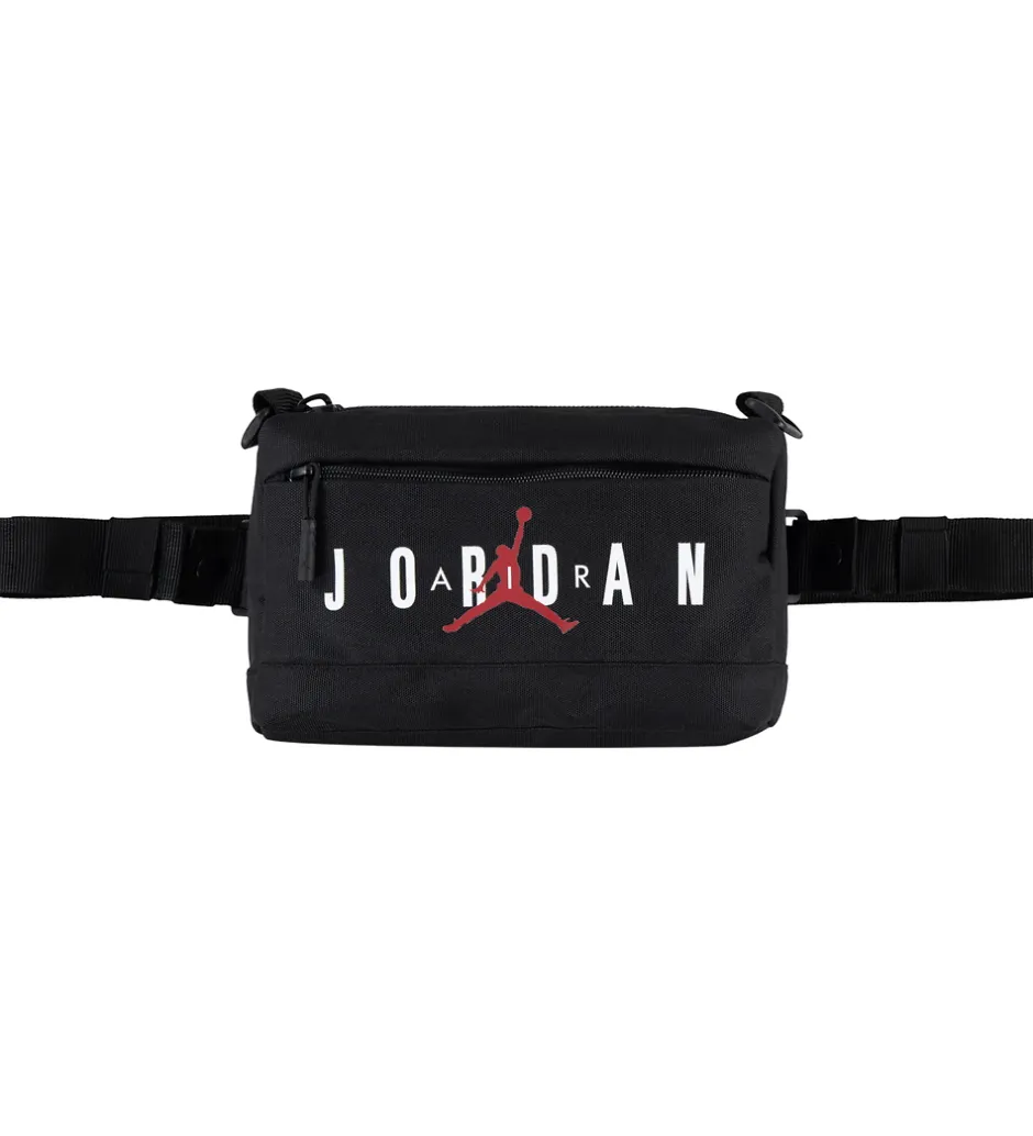 Jordan Skuldertaske - Sort m. Logo