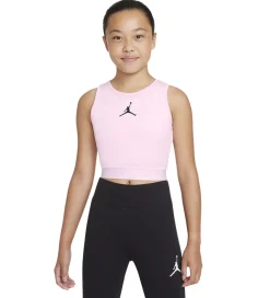 T-Shirts Og Toppe*Jordan Sportstop - Dri-Fit - Pink Foam m. Logo