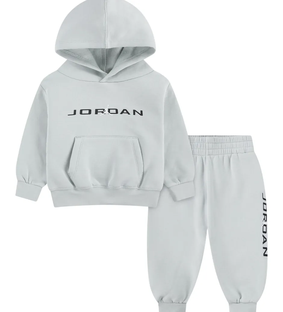 Sweatshirts*Jordan Sweatsæt - Light Silver