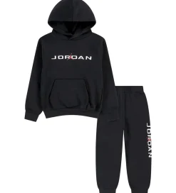 Sweatshirts|Hættetrøjer*Jordan Sweatsæt - Sort