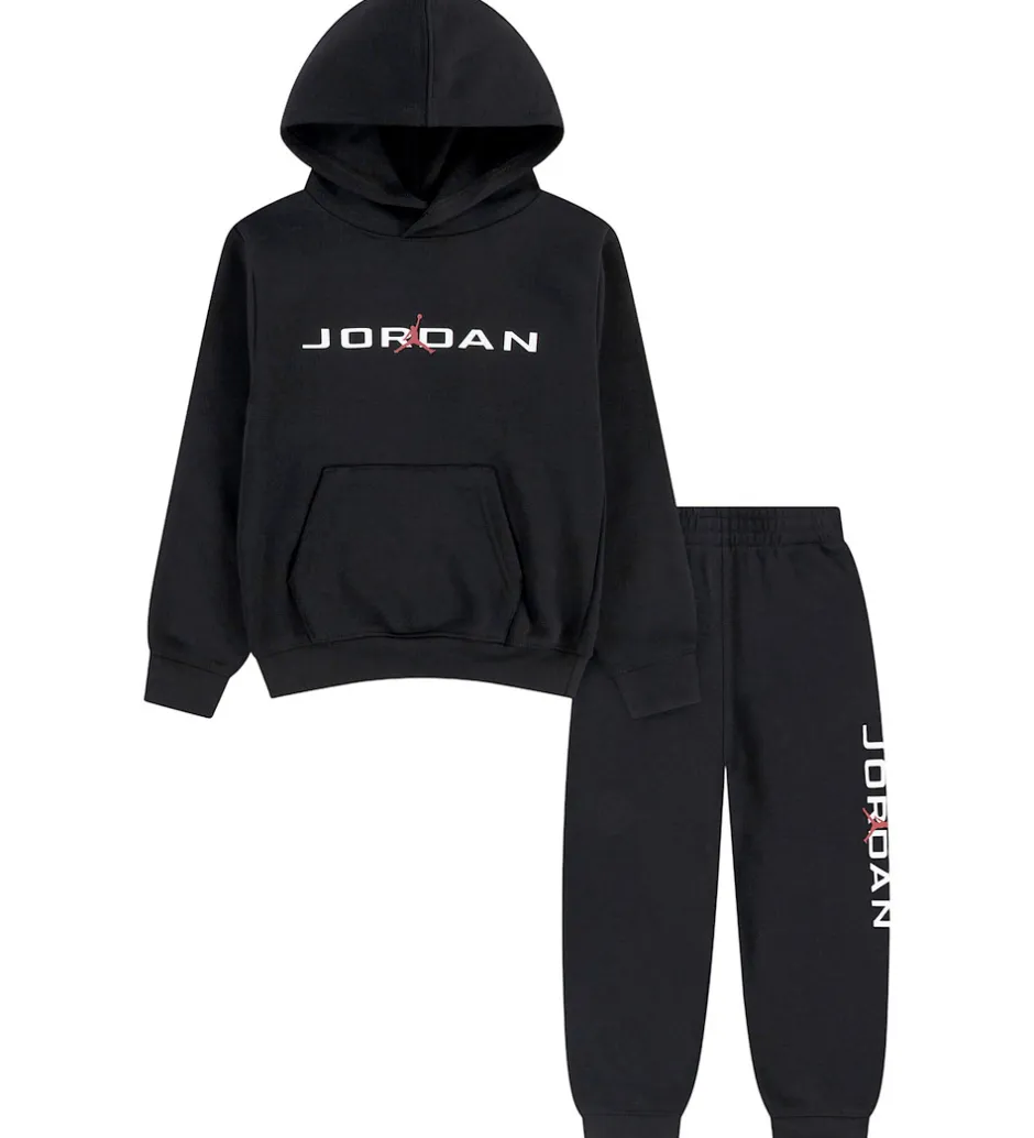 Sweatshirts|Hættetrøjer*Jordan Sweatsæt - Sort