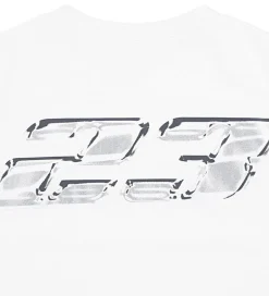 Børn Jordan T-shirt - Hvid m. Sølv