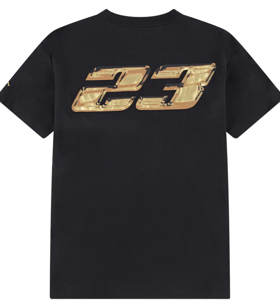 T-Shirts*Jordan T-shirt - Sort m. Guld