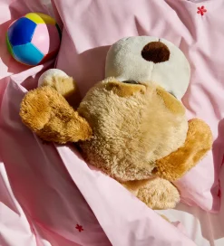 Sengetøj*Juna Sengetøj - Daisy - Baby - Pink/Rød
