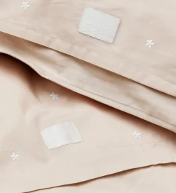 Sengetøj*Juna Sengetøj - Daisy - Junior - Sand/Hvid