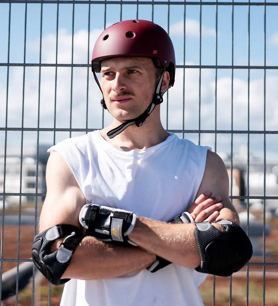 Skaterhjelme|Cykelhjelme*K2 Hjelm - Varsity Pro - Burgandy