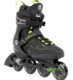 Rulleskøjter|Rulleskøjter*K2 Rulleskøjter - F.I.T. 80 Pro - Sort/Grøn - Inliner