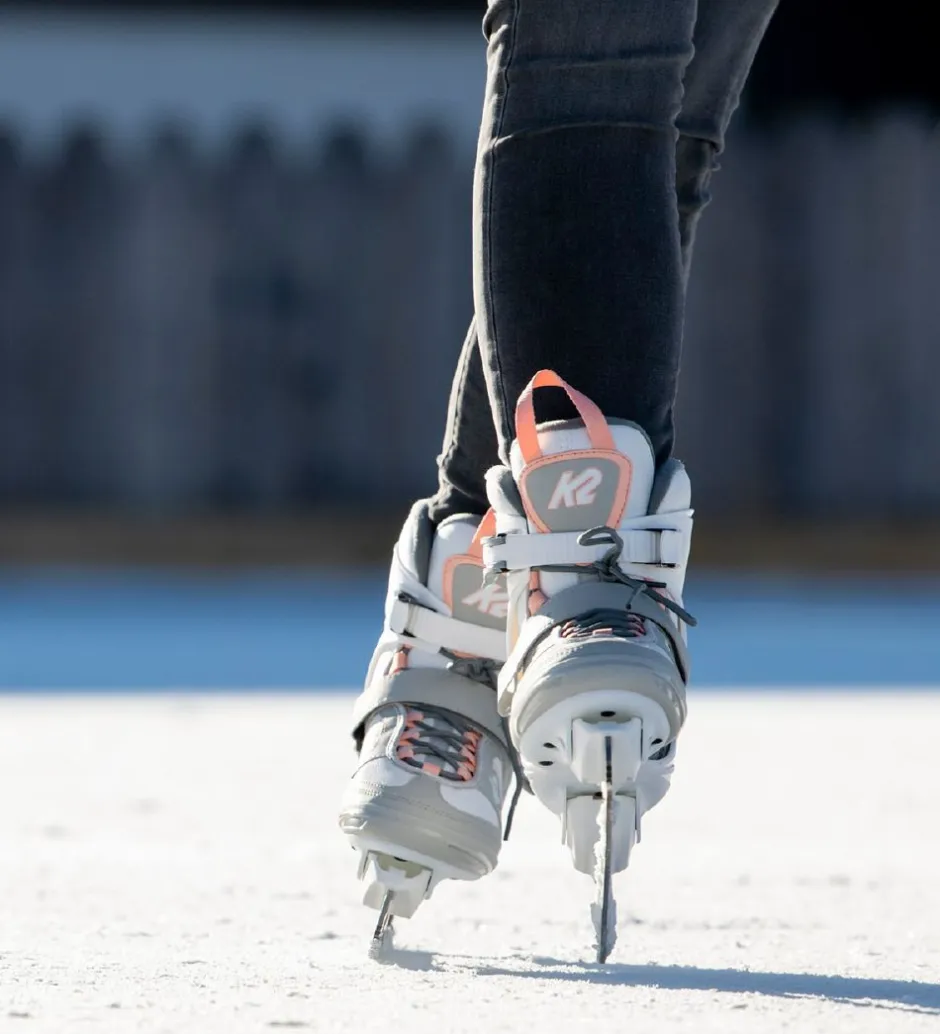 K2 Skøjter - Alexis Ice - Figure Blade - Hvid/Orange