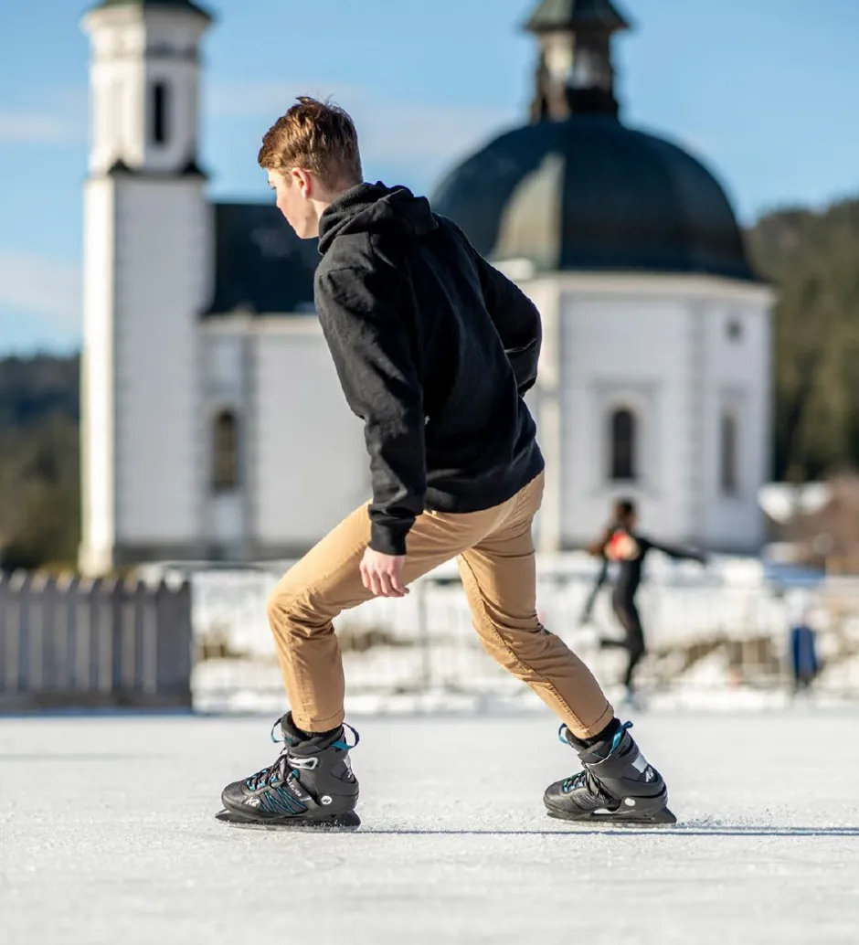 Skøjter*K2 Skøjter - F.I.T Ice - Sort/Blå