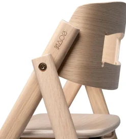 KAOS Højstol - Klapp - Egetræ
