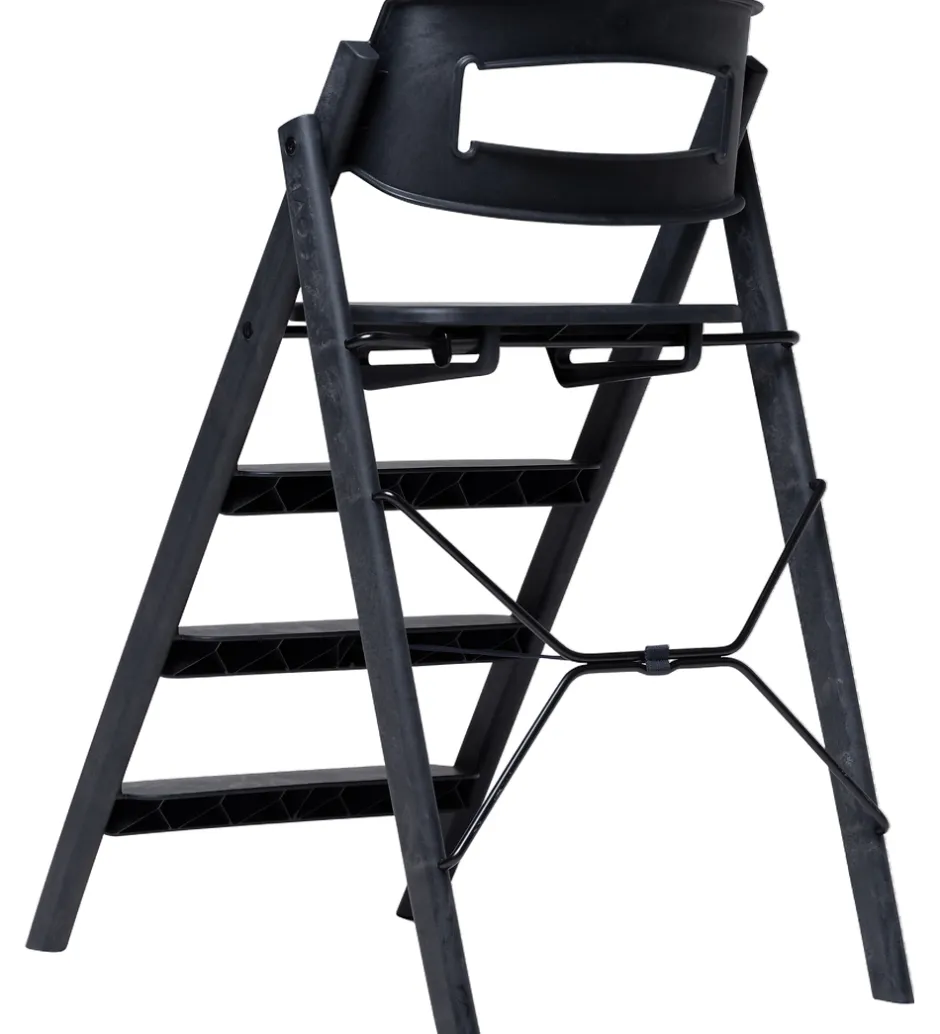 KAOS Højstol - Klapp - Genanvendt Plastik - Charcoal Black
