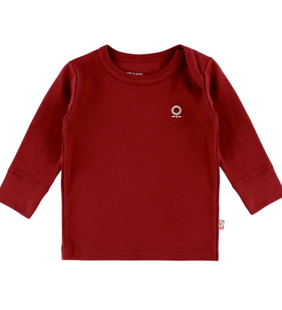 Bluser|Unisex-Tøj*Katvig Bluse - Rød