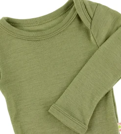 Bodyer|Unisex-Tøj*Katvig Body l/æ - Uld - Lysegrøn