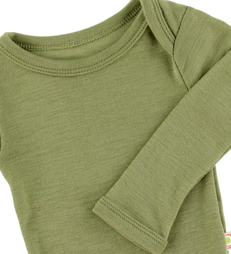 Bodyer|Unisex-Tøj*Katvig Body l/æ - Uld - Lysegrøn