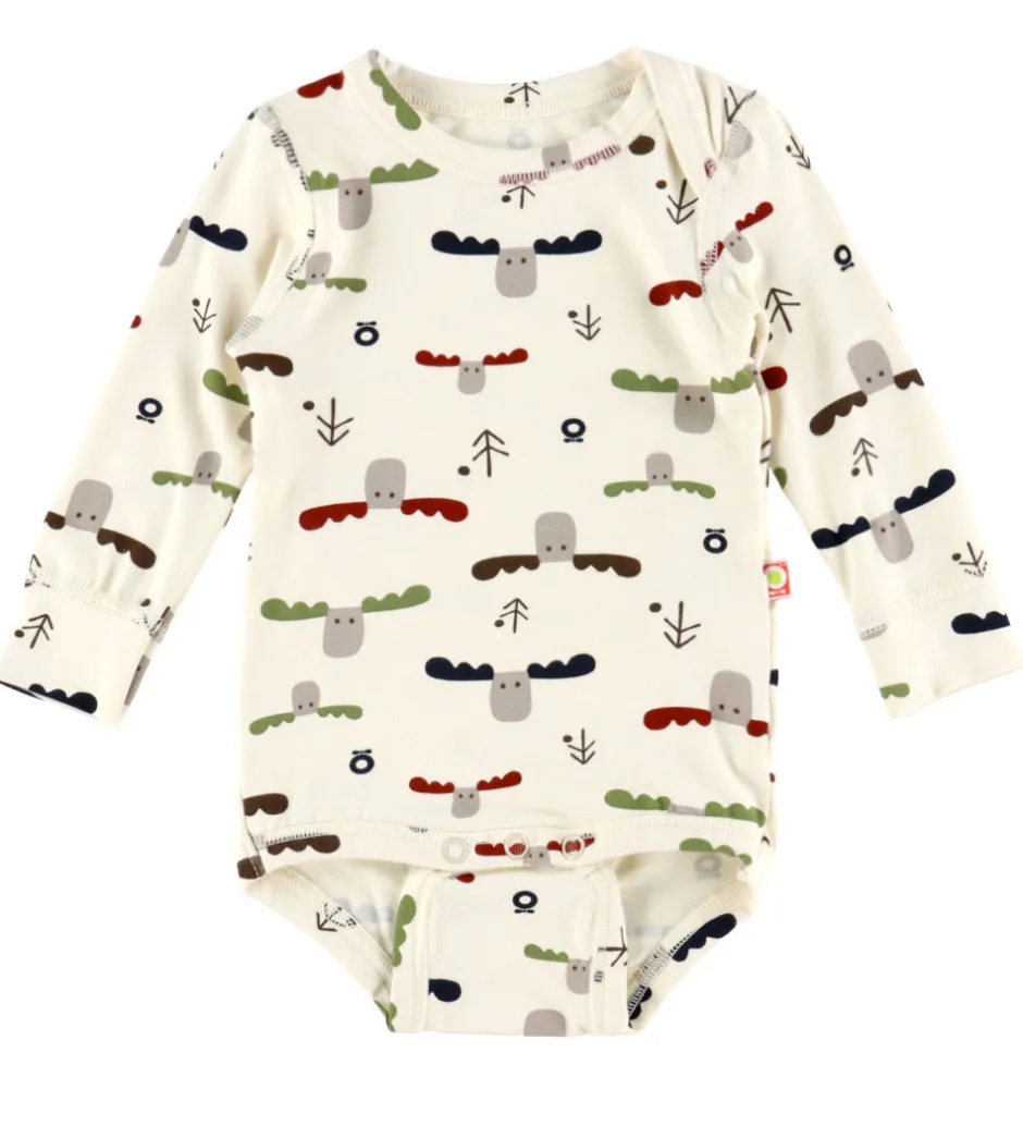 Bodyer|Unisex-Tøj*Katvig Body l/æ - Viskose/Bambus - Off White