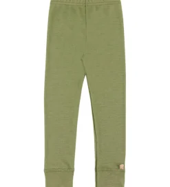 Leggings|Unisex-Tøj*Katvig Leggings - Uld - Lysegrøn