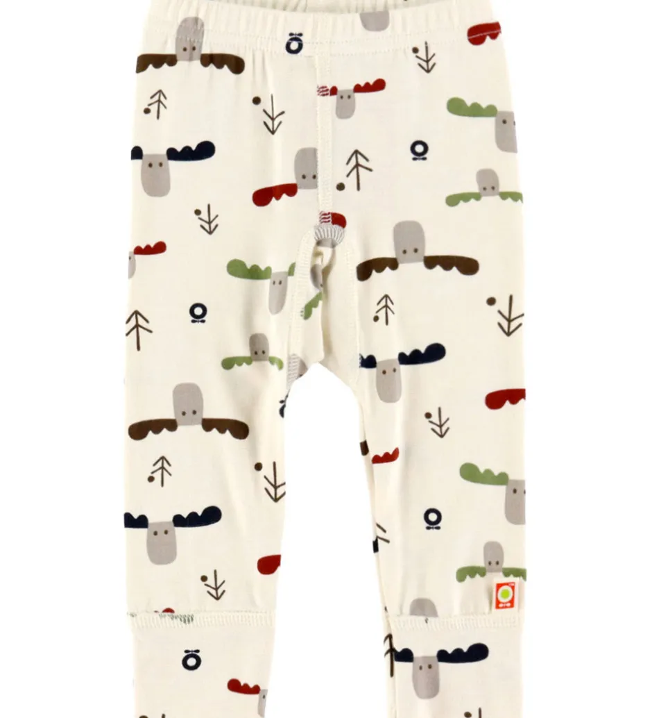 Børn Katvig Leggings - Viskose/Bambus - Off White