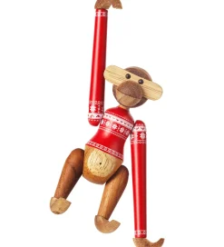 Pyntefigurer|Julepynt*Kay Bojesen Træfigur - Abe - Julesweater 2024 - Mini -Teak/Limba