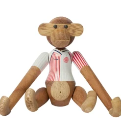 Kay Bojesen Træfigur - Abe - DBU 86 Away - Mini - Teak/Limba