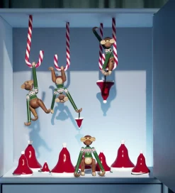 Kay Bojesen Træfigur - Abe Julesweater 2025 - Mini Grøn