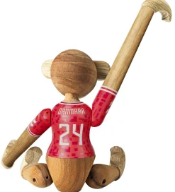 Kay Bojesen Træfigur - Abe - DBU Herre 2024 - Lille - Teak/Limba