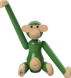 Pyntefigurer*Kay Bojesen Træfigur - Abe - Vintage - Mini - Grøn